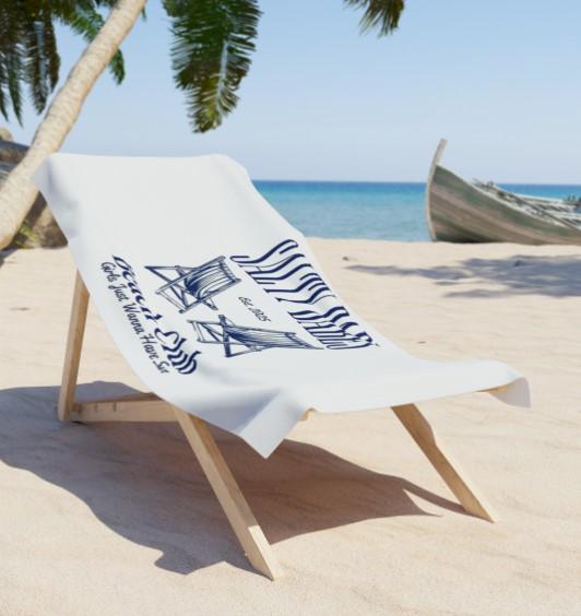 Salty Babes Beach Towel - Perfect for Summer Fun, Pool Parties, Beach Days, Travel, Gifts for Friends, Sun Lovers