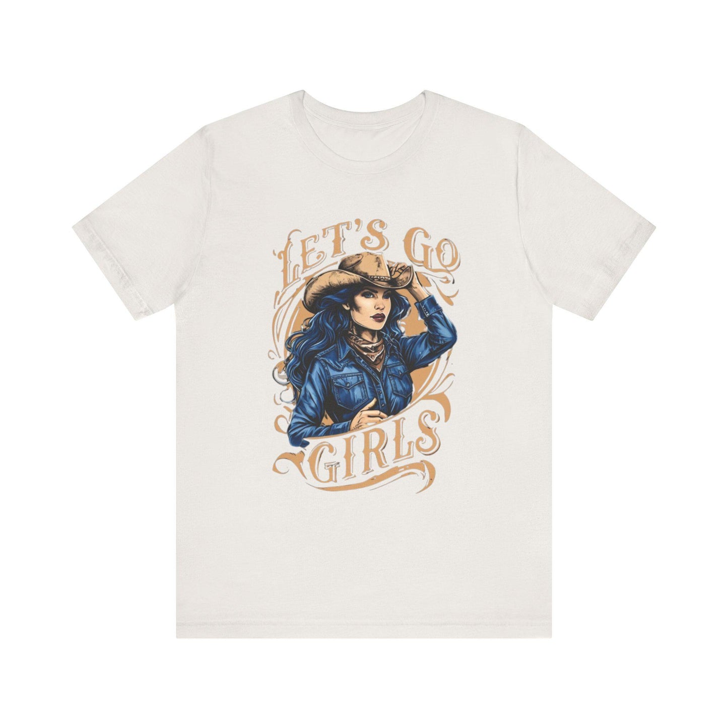 Le's Go Girls Tee Fun Womens Shirt Country Style Top