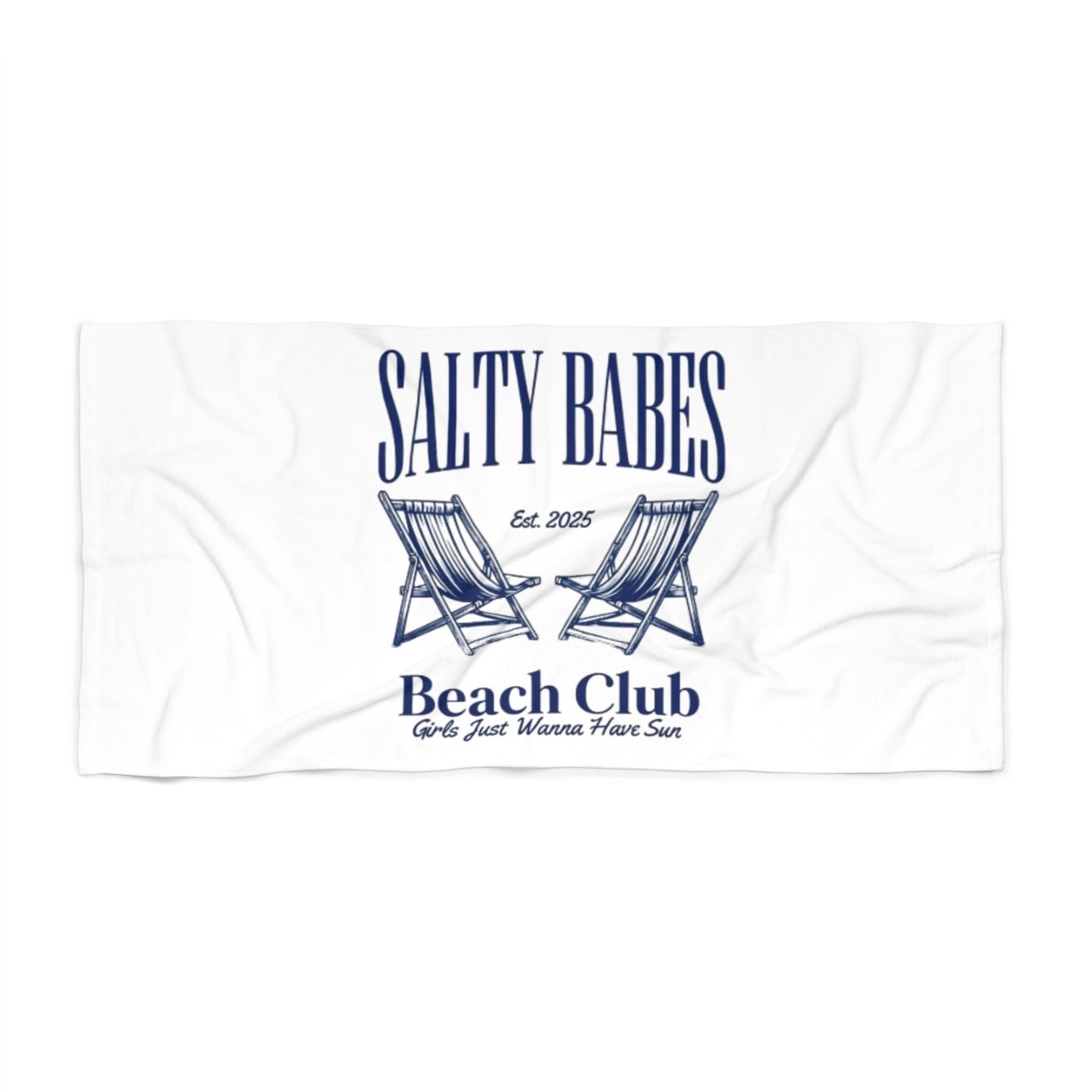 Salty Babes Beach Towel - Perfect for Summer Fun, Pool Parties, Beach Days, Travel, Gifts for Friends, Sun Lovers