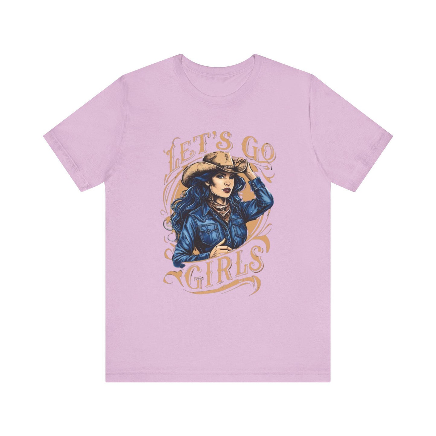 Le's Go Girls Tee Fun Womens Shirt Country Style Top