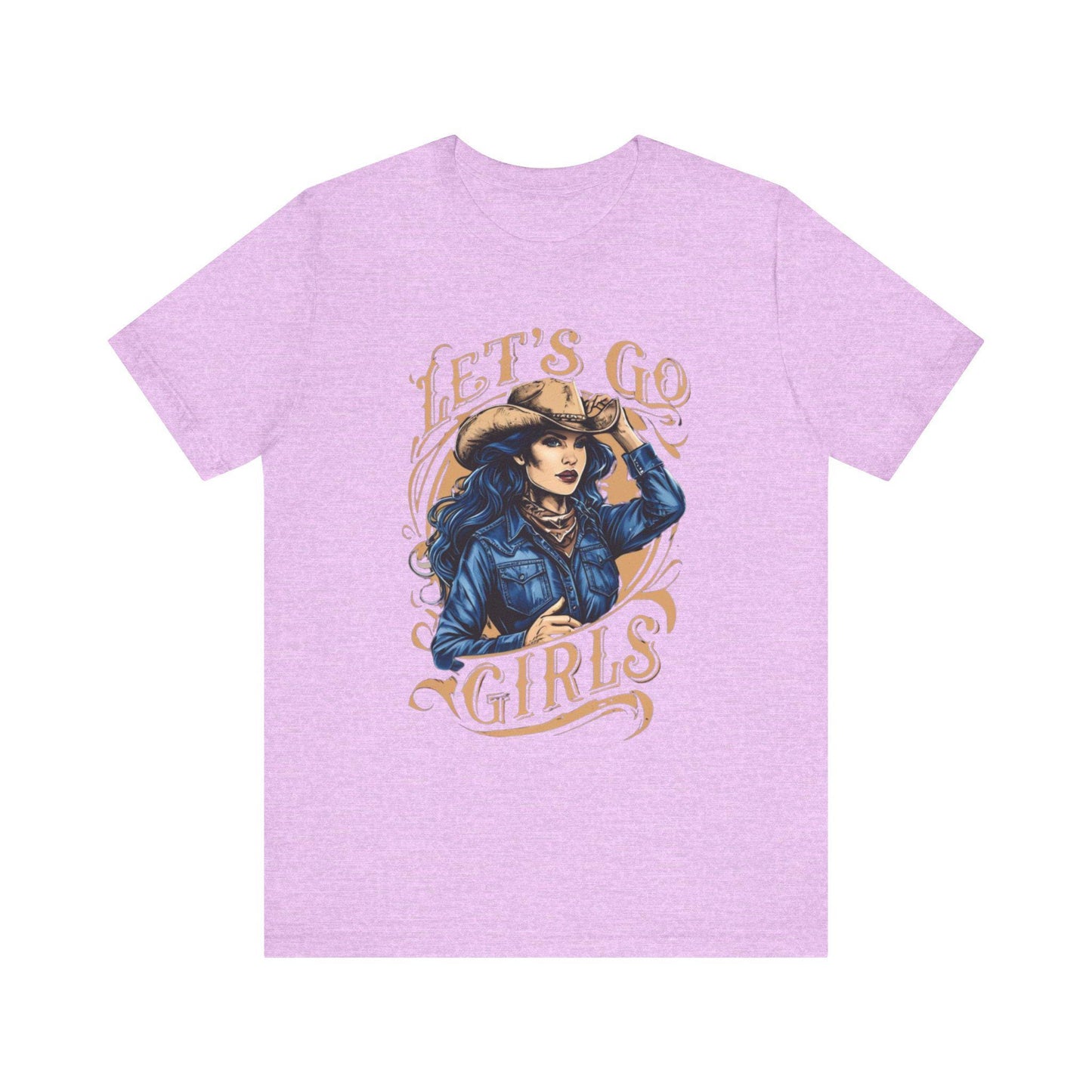 Le's Go Girls Tee Fun Womens Shirt Country Style Top