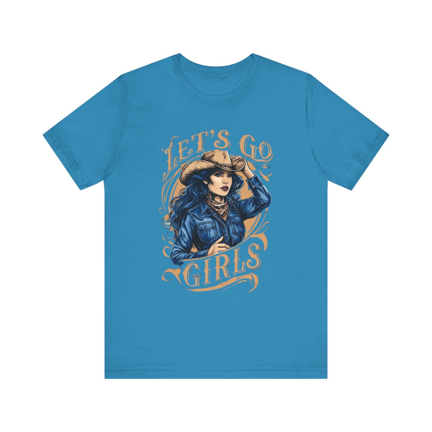Le's Go Girls Tee Fun Womens Shirt  Country Style Top