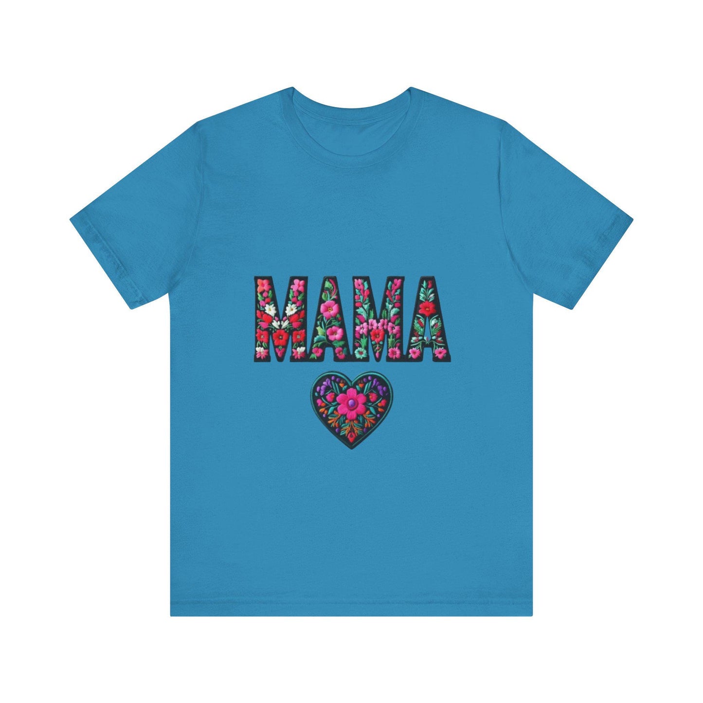 Floral Mama Tee | Perfect Gift for Mother's Day, Birthday, or Everyday Wear | Unisex T-Shirt, Mom Life, Family Matching, Cute Casual Wear