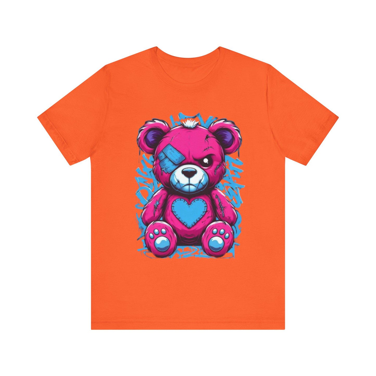 Cute Bandaged Teddy Bear Tee, Fun T-Shirt for Kids & Adults, Cartoon Shirt, Gift for Birthdays and Holidays, Casual Streetwear