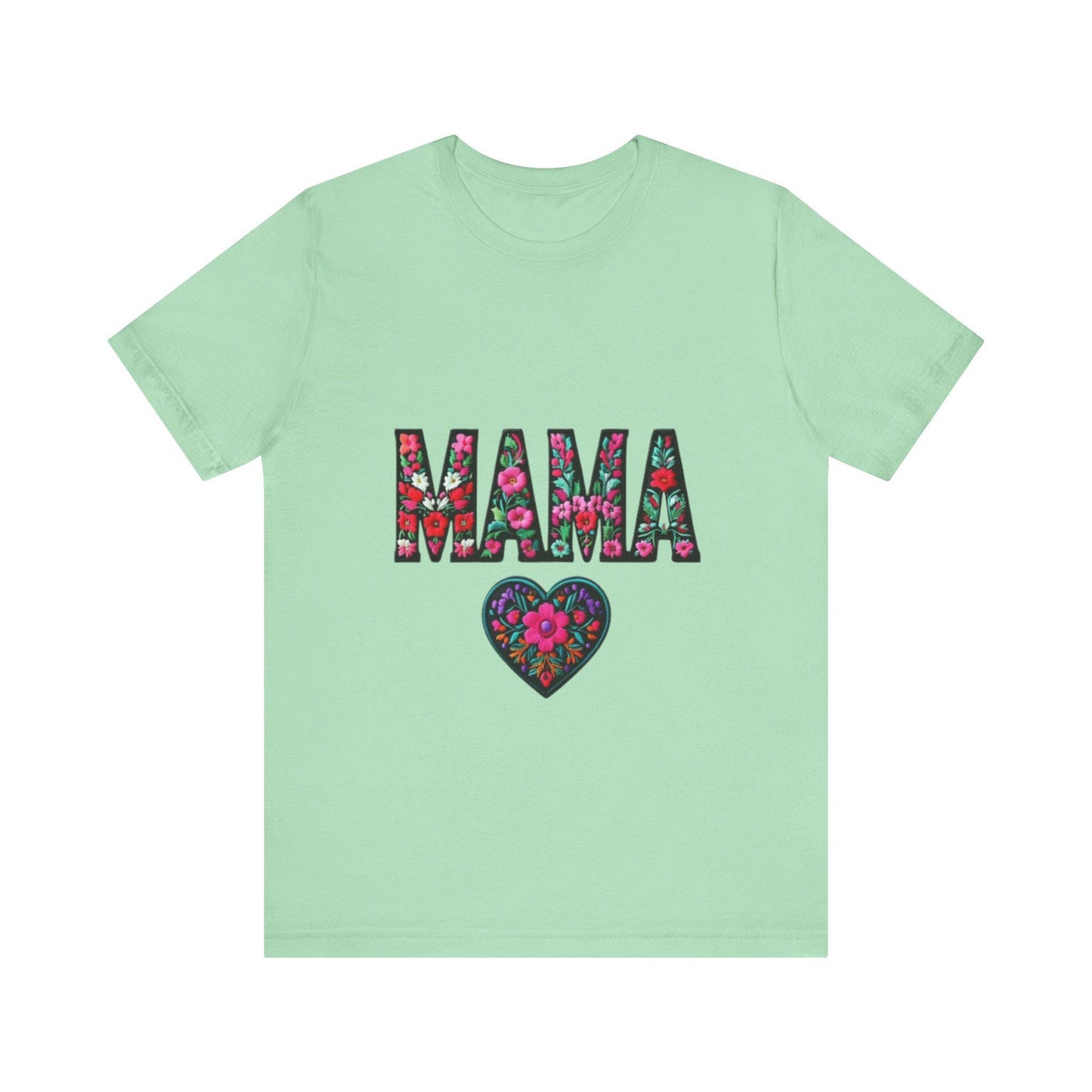 Floral Mama Tee | Perfect Gift for Mother's Day, Birthday, or Everyday Wear | Unisex T-Shirt, Mom Life, Family Matching, Cute Casual Wear