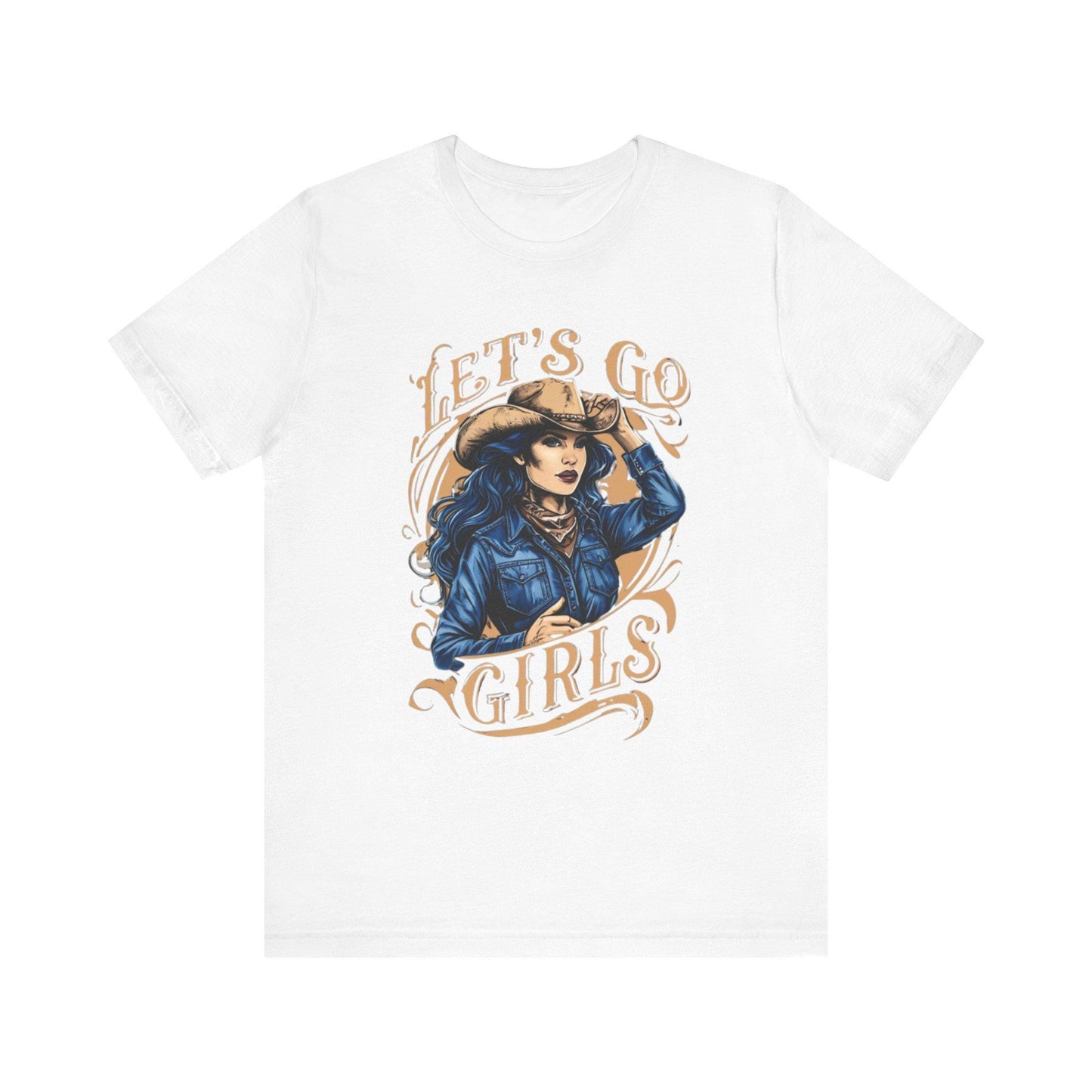 Le's Go Girls Tee Fun Womens Shirt  Country Style Top