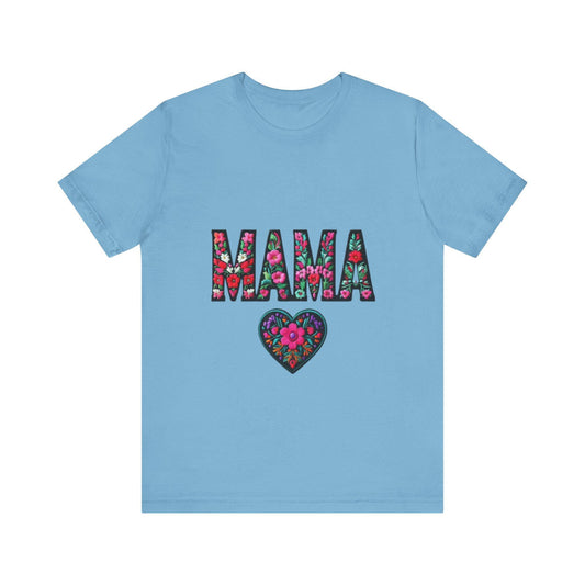 Floral Mama Tee | Perfect Gift for Mother's Day, Birthday, or Everyday Wear | Unisex T-Shirt, Mom Life, Family Matching, Cute Casual Wear
