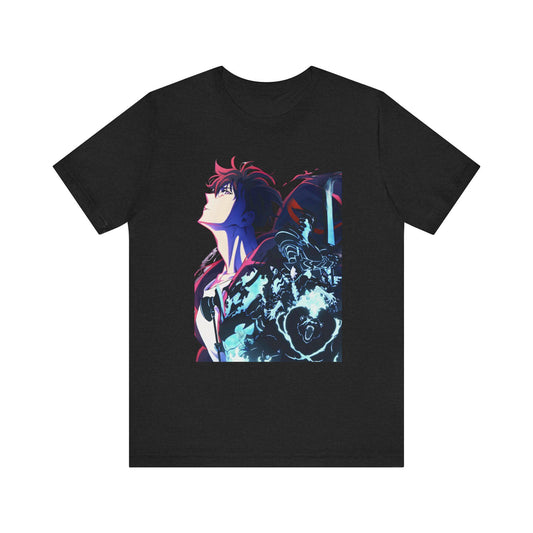Anime-Inspired Unisex Tee, Cool Graphic Shirt for Casual Wear, Perfect for Conventions, Birthdays, Gifts, Summer Fun